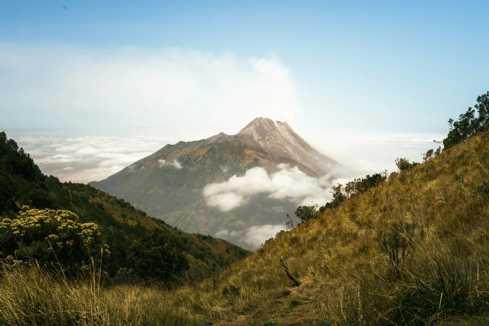 6 Spot Camping di Yogyakarta dengan View Gunung Merapi yang Menakjubkan